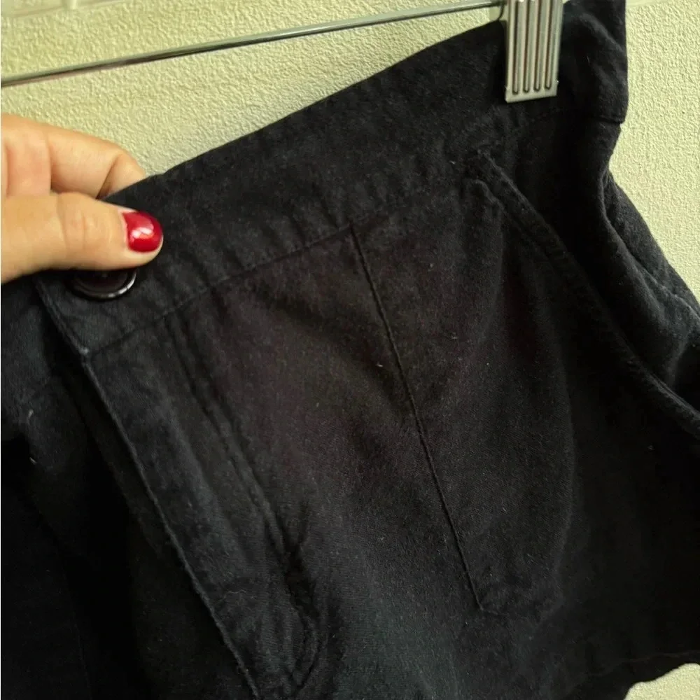 🔥 4 for $20 DEAL 🔥Roxy Black Cotton Shorts – Size XL , Worn, Comfy Fit - Picture 4 of 11